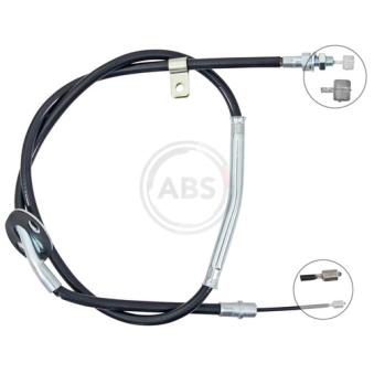 Tirette à câble, frein de stationnement A.B.S. K14152 pour HYUNDAI TRAJET 2.7 V6 - 173cv