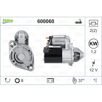 VALEO 600060 - Démarreur