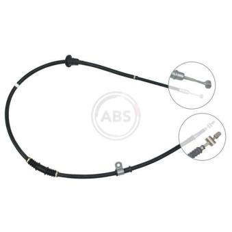 Tirette à câble, frein de stationnement A.B.S. OEM MB857032