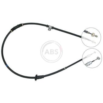 Tirette à câble, frein de stationnement A.B.S. OEM MB857033