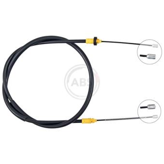 Tirette à câble, frein de stationnement A.B.S. [K15498]