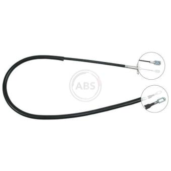 Tirette à câble, frein de stationnement A.B.S. K16388 pour MERCEDES-BENZ SPRINTER 314 - 143cv
