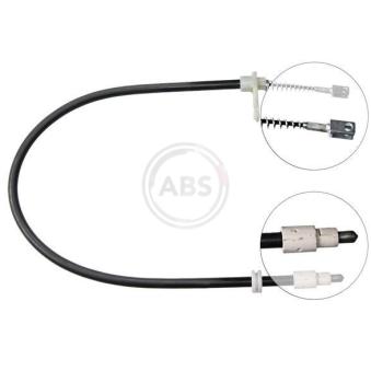 Tirette à câble, frein de stationnement A.B.S. K16537 pour NISSAN PATROL 350 - 305cv