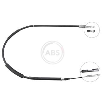 Tirette à câble, frein de stationnement A.B.S. K17027 pour BMW Série 3 1.4 TDI - 90cv