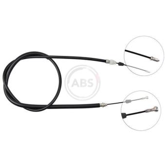 Tirette à câble, frein de stationnement A.B.S. [K17165]