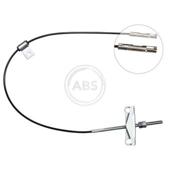 Tirette à câble, frein de stationnement A.B.S. OEM 4044011