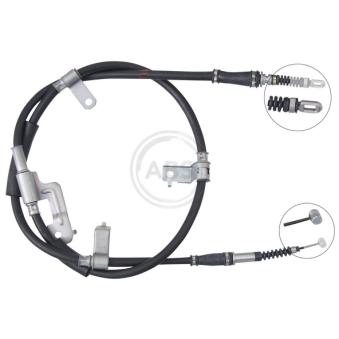 Tirette à câble, frein de stationnement A.B.S. OEM 597603j000