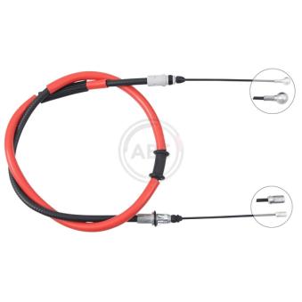 Tirette à câble, frein de stationnement A.B.S. K17594 pour SSANGYONG KORANDO 2.3 DCI - 146cv