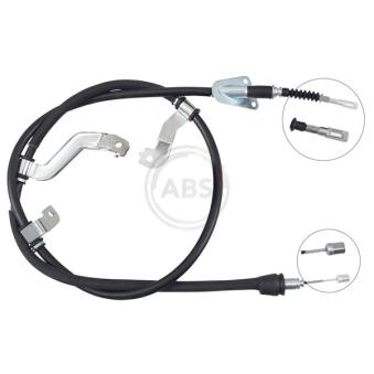 Tirette à câble, frein de stationnement A.B.S. K17634