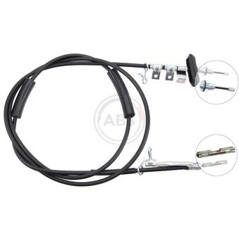 Tirette à câble, frein de stationnement A.B.S. K18004