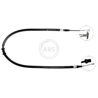 Tirette à câble, frein de stationnement A.B.S. K18107 pour FIAT MULTIPLA 1.9 JTD 105 - 105cv