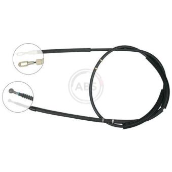 Tirette à câble, frein de stationnement A.B.S. K18618 pour AUDI A4 2.0 TDI - 121cv