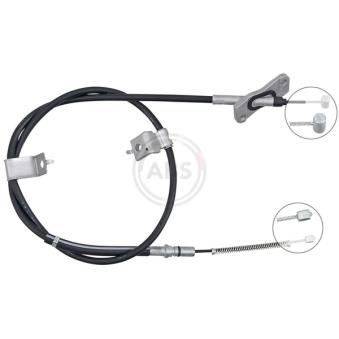 Tirette à câble, frein de stationnement A.B.S. K18847 pour FORD KUGA 1.3 - 65cv