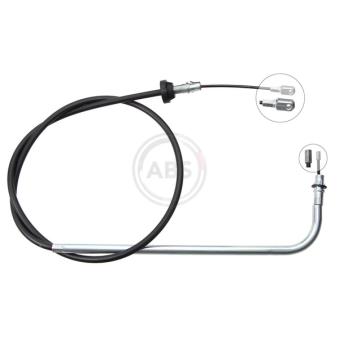 Tirette à câble, frein de stationnement A.B.S. K18926 pour FORD TRANSIT 2.2 TDCi 4x4 - 125cv