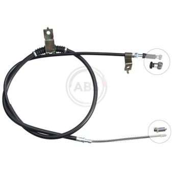 Tirette à câble, frein de stationnement A.B.S. [K19267]