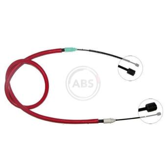 Tirette à câble, frein de stationnement A.B.S. OEM 7700421024 Tirette à câble, frein de stationnement A.B.S. OEM 7700421024