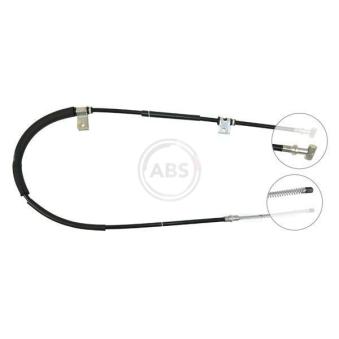 Tirette à câble, frein de stationnement A.B.S. K19677 pour TOYOTA COROLLA 1.9 TD - 64cv