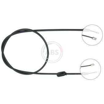 Tirette à câble, frein de stationnement A.B.S. K19771 pour CITROEN C3 E 220 CDI - 150cv