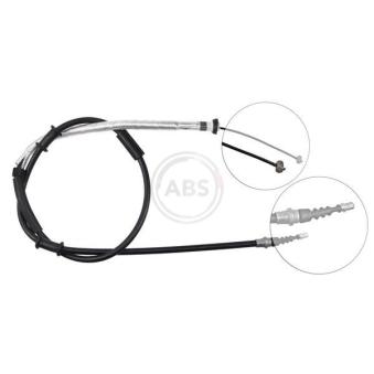 Tirette à câble, frein de stationnement A.B.S. K19777 pour MAZDA CX-9 1.4 - 105cv