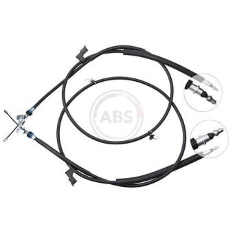 Tirette à câble, frein de stationnement A.B.S. K19895 pour FORD FOCUS 2.0 TDCi - 136cv