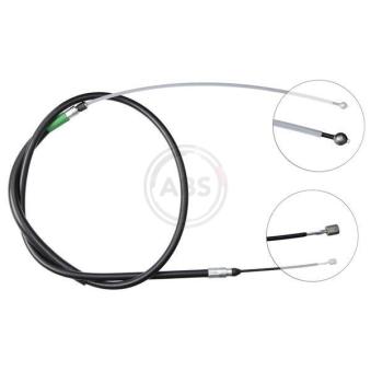 Tirette à câble, frein de stationnement A.B.S. [K19927]