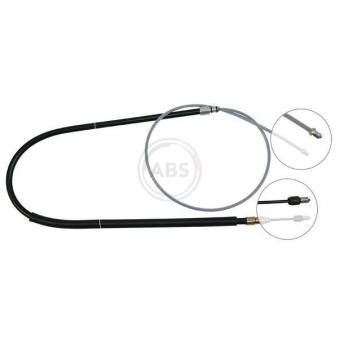 Tirette à câble, frein de stationnement A.B.S. K19936 pour BMW Série 3 320 i - 150cv