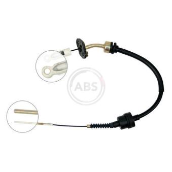 Tirette à câble, commande d'embrayage A.B.S. [K26980]