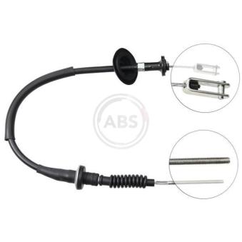 Tirette à câble, commande d'embrayage A.B.S. K27250 pour SUZUKI IGNIS 1.3 - 83cv
