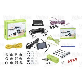 Kit Beep & Park : 4 Capteurs + Ecran LCD VALEO 632201