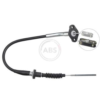 Tirette à câble, commande d'embrayage A.B.S. K27850 pour AUDI TT 1.2 GPL - 86cv