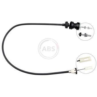 Tirette à câble, commande d'embrayage A.B.S. OEM 96101675