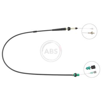 Câble d'accélération A.B.S. K34790 pour VOLKSWAGEN CADDY 75 1.6 - 75ch Câble d'accélération A.B.S. K34790 pour VOLKSWAGEN CADDY 75 1.6 - 75ch