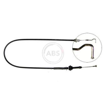 Câble d'accélération A.B.S. K35050 pour CITROEN XM 1.6 - 110cv