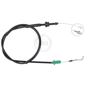 Câble d'accélération A.B.S. K35270 pour FIAT PUNTO 2.5 Syncro - 110cv