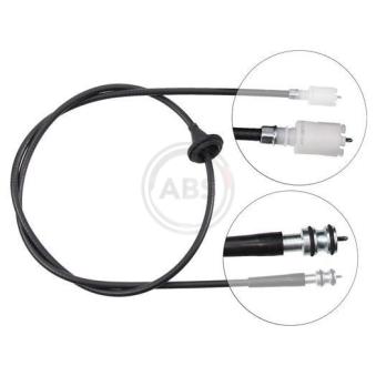 Câble flexible de commande de compteur A.B.S. [K43143]