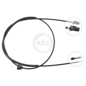 Câble flexible de commande de compteur A.B.S. K43144 pour VOLKSWAGEN TRANSPORTER - COMBI 2.1 Syncro - 95cv