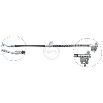 Flexible de frein A.B.S. SL 1789 pour HYUNDAI I20 1.4 CRDi - 90cv