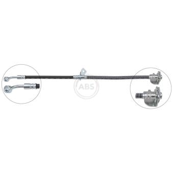 Flexible de frein A.B.S. SL 1790 pour HYUNDAI I20 1.4 CRDi - 90cv