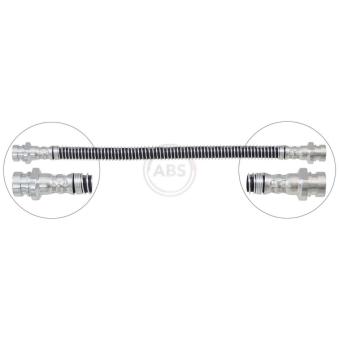 Flexible de frein A.B.S. SL 3974 pour DODGE DURANGO 2.0 i 16V - 150cv