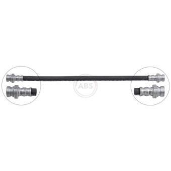 Flexible de frein A.B.S. SL 3997 pour FORD TAUNUS 2.4 - 132cv