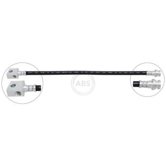Flexible de frein A.B.S. SL 4896 pour FIAT DOBLO 2.4 TD - 76cv