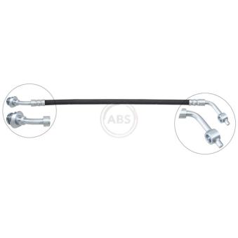 Flexible de frein A.B.S. SL 4909 pour NISSAN PICK UP 2.4 i 12V 4WD - 124cv