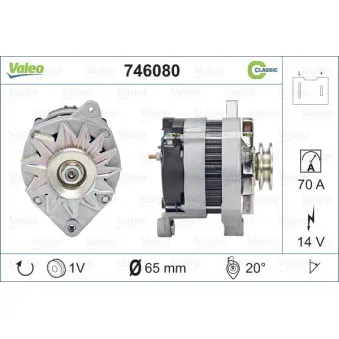 Alternateur VALEO OEM 7701499436