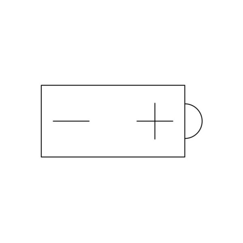 Batterie de démarrage BOSCH 0 092 M40 210 - Visuel 2