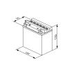 BOSCH 0 092 M4F 240 - Batterie de démarrage