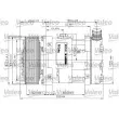Compresseur, climatisation VALEO [815867]