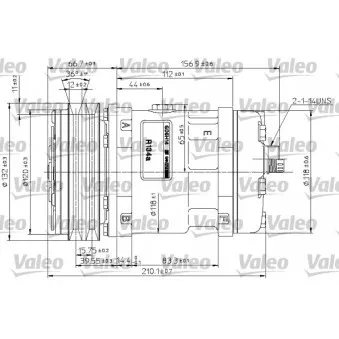 VALEO 815881 - Compresseur, climatisation