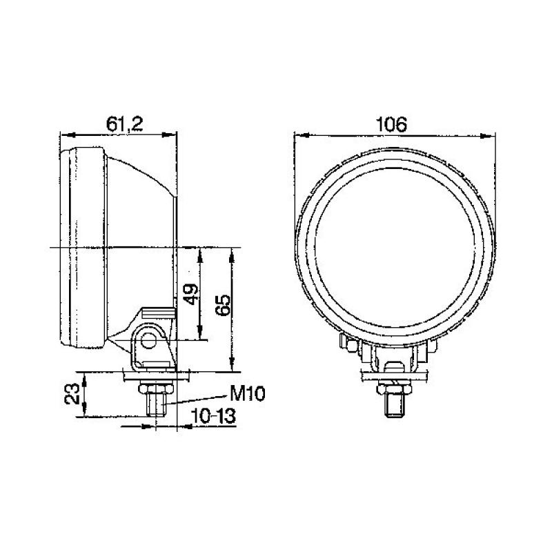 Projecteur antibrouillard BOSCH 0 305 055 002 - Visuel 1