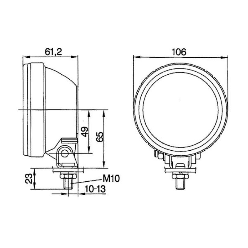 Projecteur de travail BOSCH 0 306 055 101 - Visuel 1
