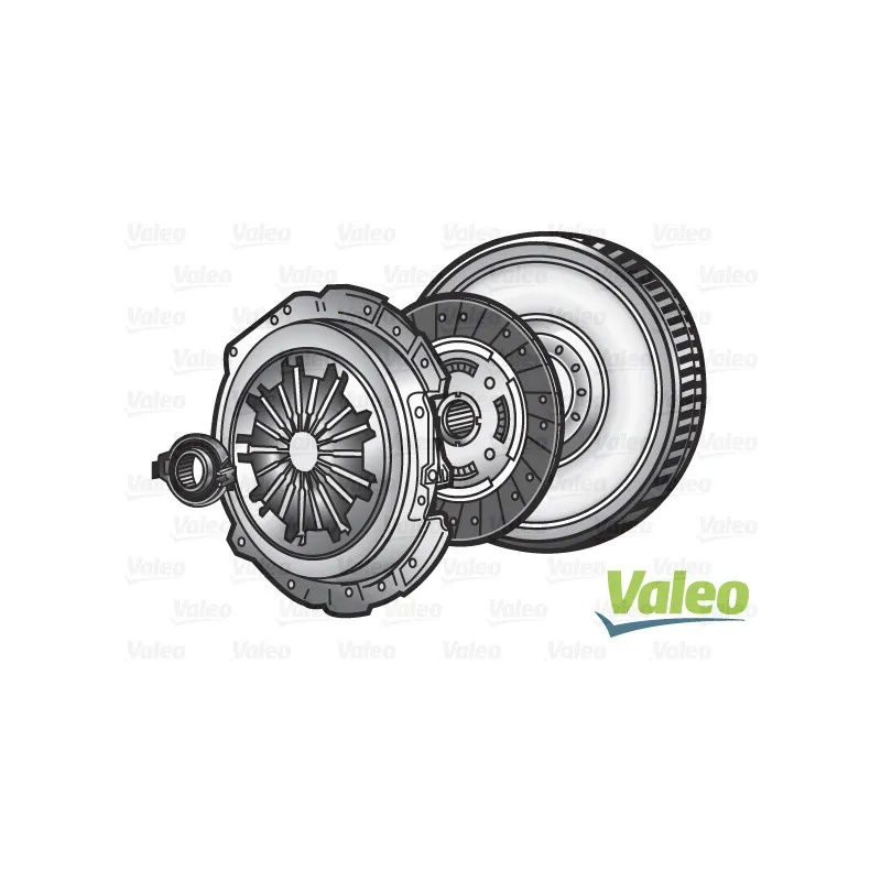 Kit d'embrayage + volant moteur VALEO [835071]